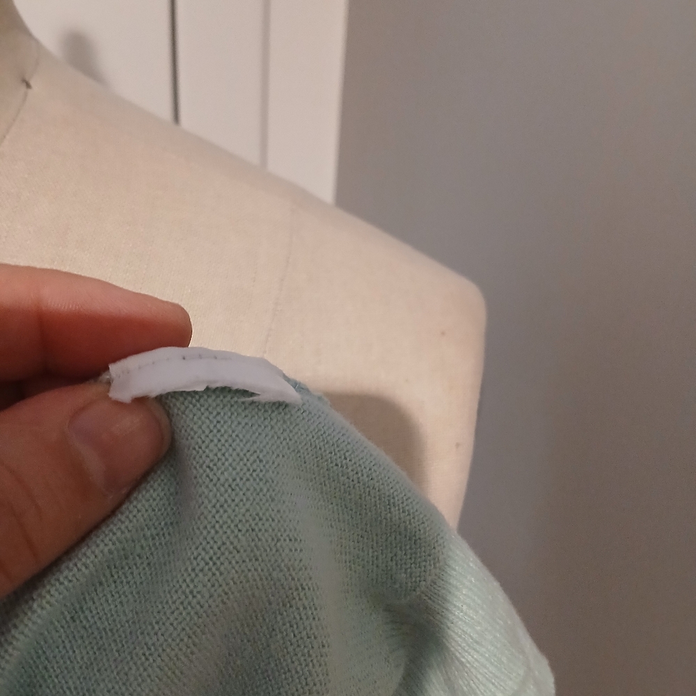 Gap Seafoam Button Front Cardigan Size L - Picture 6 of 6